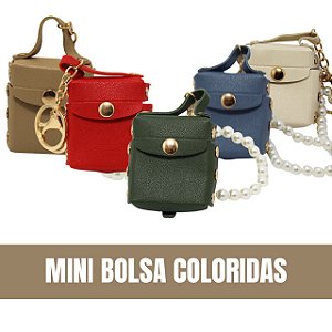 Mini Bolsas/Porta Moedas Coloridas