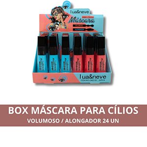 BOX MÁSCARA PARA CÍLIOS VOLUMOSO / ALONGADOR 24 UN