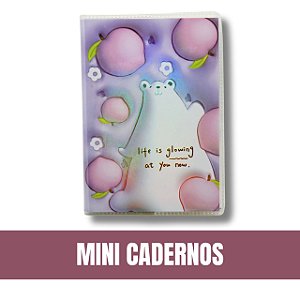 Mini Caderno Estampado Coloridos - Ursos