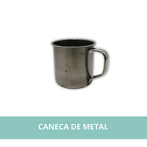 Xícara de Metal 100 ml