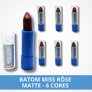 Batom Efeito Matte - Miss Rôse