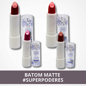 Batom Matte Bastão - #Superpoderes