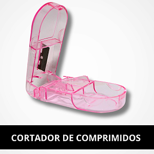 Cortador de Comprimido de Plástico e Metal