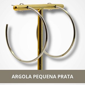 Brinco Argola Pequena - Prata