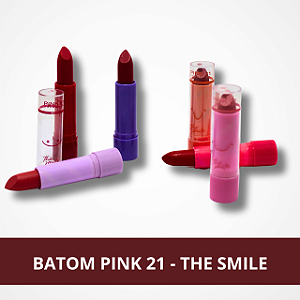 Batom The Smile Colorido - Pink 21