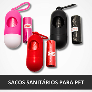Refil Cata Coco Saquinhos Biodegradável Pet - Diferentes Cores
