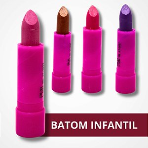 Batom Infantil Diferentes Cores - Letty
