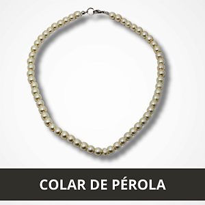 Colar de Pérolas Branco