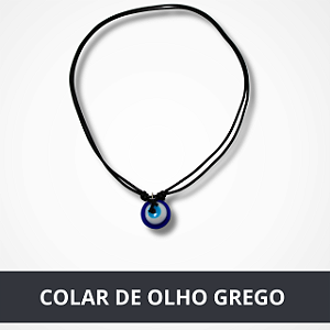 Colar Olho Grego Cordão