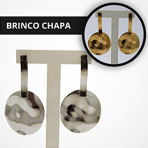 Brinco Chapa Formas - Círculo
