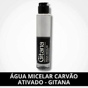 Água Micelar Carvão Ativado 120ml - Gitana