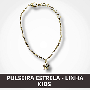 Pulseira Estrela  - Linha Kids