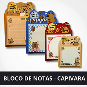 Bloco de Notas - Capivara