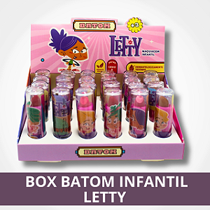 Box Batom Infantil Letty