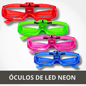 Óculos de Led Neon