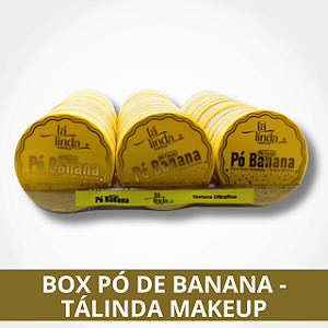 Box Pó de Banana - Efeito Matte - TáLinda Makeup