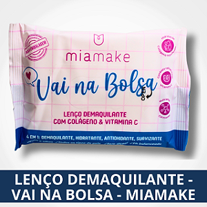 Lenço Demaquilante - Vai na Bolsa - MiaMake