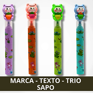Marca Texto - 3 Cores - Sapo