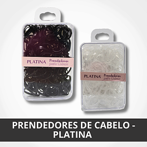 Prendedor de Cabelo - Platina