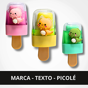 Marca - Texto - Picolé