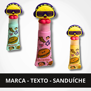 Marca - Texto - Sanduíche
