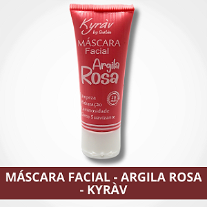 Máscara Facial - Argila Rosa - Kyràv
