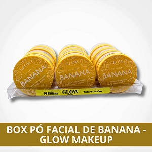 Box Pó Facial de Banana - Glow MakeUp - 12UN.