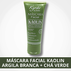 Máscara Facial Kaolin Argia Branca + Chá Verde - Kyràv