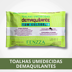 Toalha Umedecidas Demaquilante com Colágeno