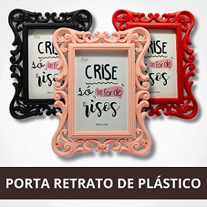 Porta Retrato de Plástico - 10x15cm