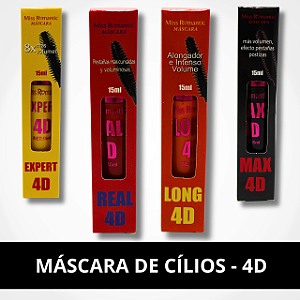 Máscara de Cílios - 4D