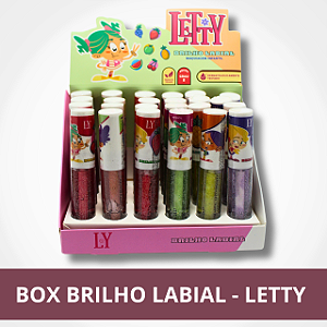 Box Brilho Labial - Letty  -  24un.