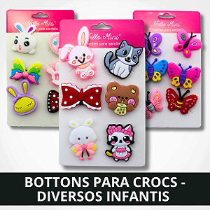 Bottons Para Crocs - Diversos Infantis