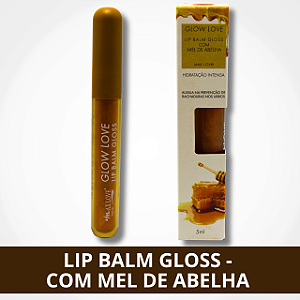 Lip Balm Gloss Com Mel de Abelha - Max Love