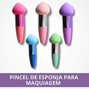 Pincel de Esponja Para Maquiagem - Sortido