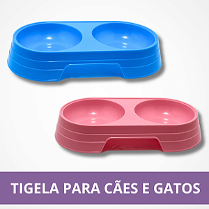 Tigela Para Cães e Gatos