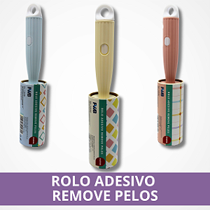 Rolo Adesivo Remove Pelos