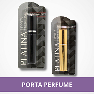 Porta Perfume - Platina