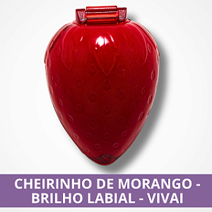 Cheirinho de Morango - Brilho Labial - Vivai