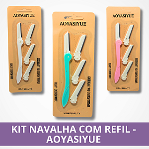 Kit Navalha com Refil - Aoyasiyue