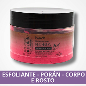 Esfoliante - Porán - Corpo e Rosto