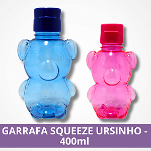 Garrafa Squeeze Ursinho - 400ml