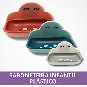 Saboneteira Infantil Plástico