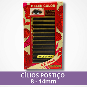 Cílios Postiços - 8 - 14mm