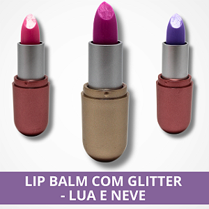 Lip Balm com Glitter - Lua&Neve