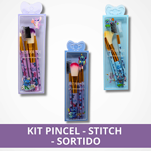 Kit Pincel - Stitch - Sortido
