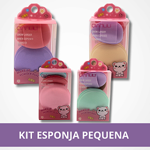 Kit Esponja Pequena - Sortido