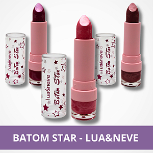 Batom Star - Lua&Neve