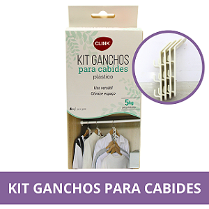 Kit Ganchos para Cabides