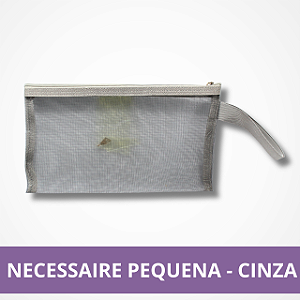 Necessaire Pequena - Cinza